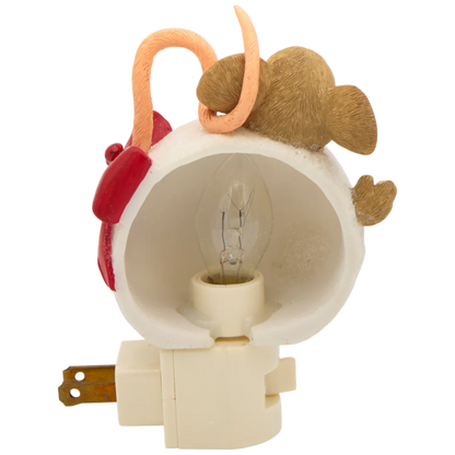 Mouse in a Snowball Night Light