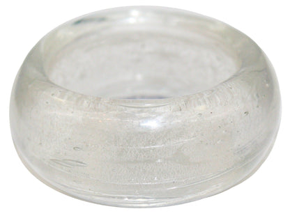 Napkin Ring Glass - Amber