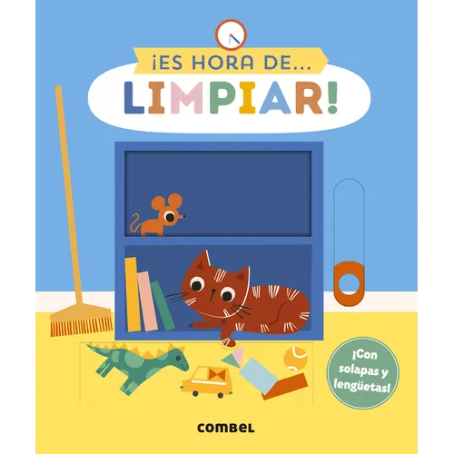 ¡Es Hora De... Limpiar! - Board Book