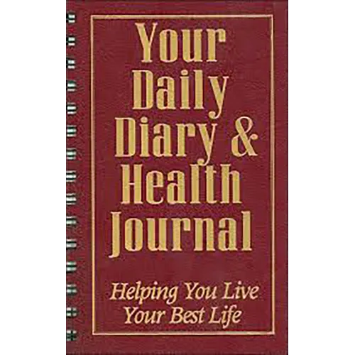 Your Daily Diary and Health Journal: Helping You Live Your Best Life - Spiral