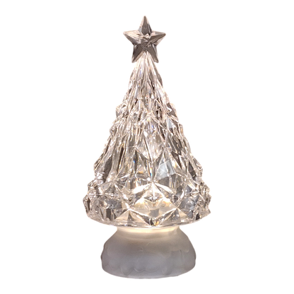 Lighted Rotating Christmas Tree
