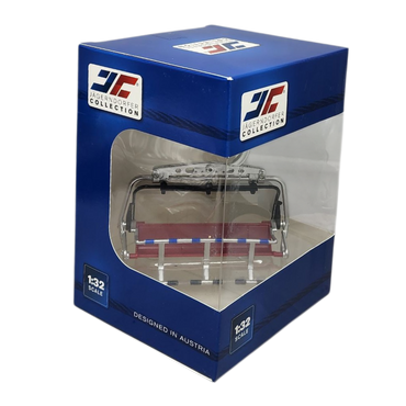 6 Seater Ski Lift - Red/Grey - 1:32 Scale