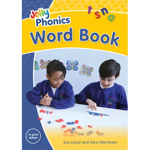 Jolly Phonics Word Book in Print Letters - Paperback