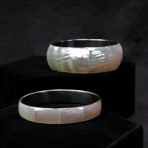 Shell Inlay Bangles