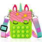 Shoulder Bag Fidget Toys Pop Fidget Backpack Toy