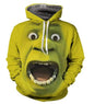 Shrek Men's Fashion 3D Print Hoodie