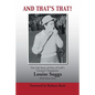 And That's That!: The Life Story of One of Golf's Greatest Champions - Paperback