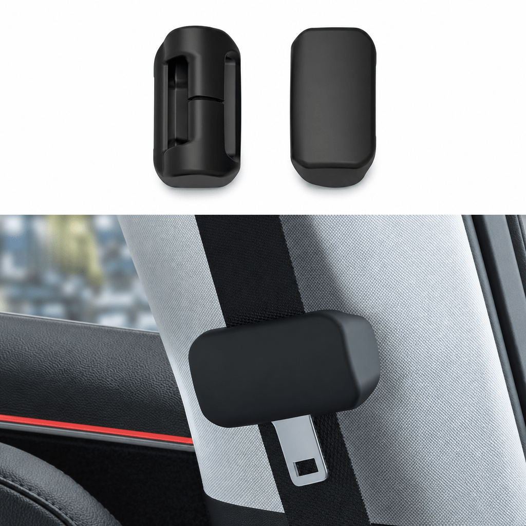 Silicone Seat Belt Buckle Cover Set for Model Y Juniper / Model 3 Highland