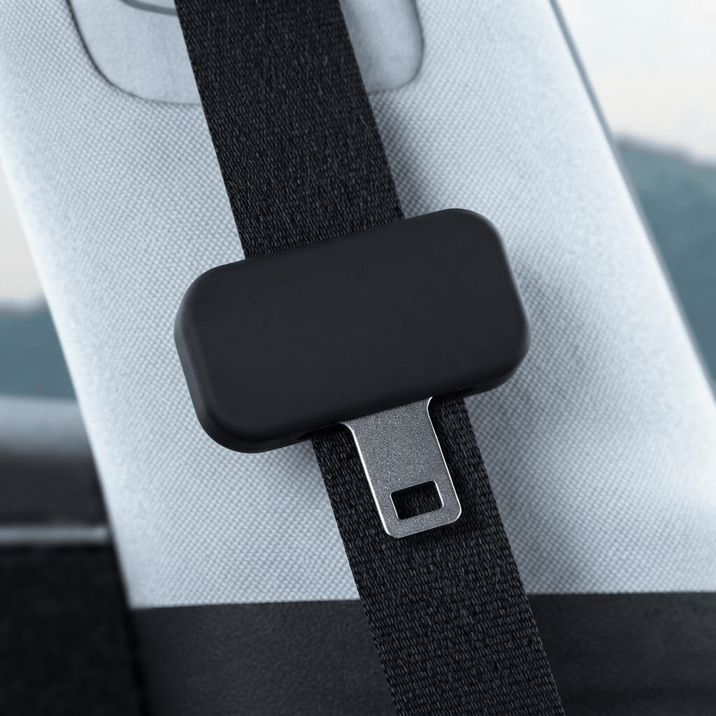 Silicone Seat Belt Buckle Cover Set for Model Y Juniper / Model 3 Highland