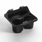 Silicone Center Console Cup Holder Insert for Model 3 & Model Y | Anti-Spill