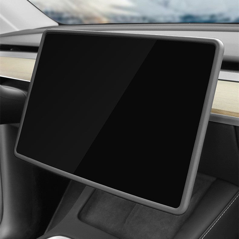 Silicone 15.6" Central Screen Protector Frame for Model 3 / Y