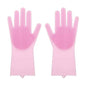 Silicone Scrubber Bristly Gloves