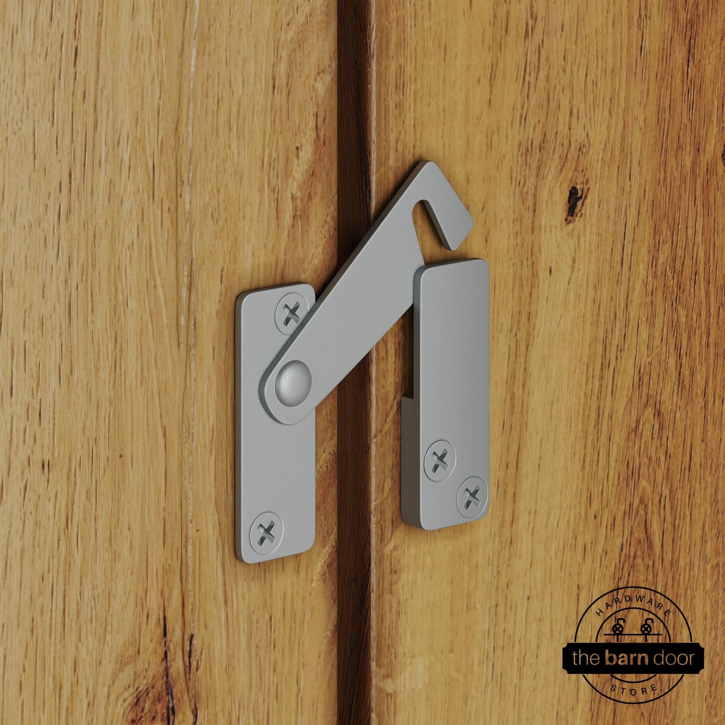 Barn Door Biparting Privacy Latch