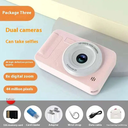 Silver Portable CCD Digital Camera for Students