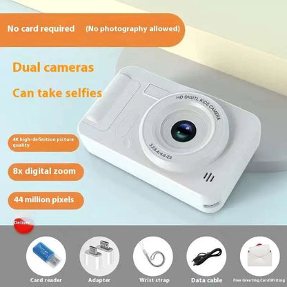 Silver Portable CCD Digital Camera for Students