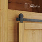 Mini Straight Top Mount Barn Door Hardware