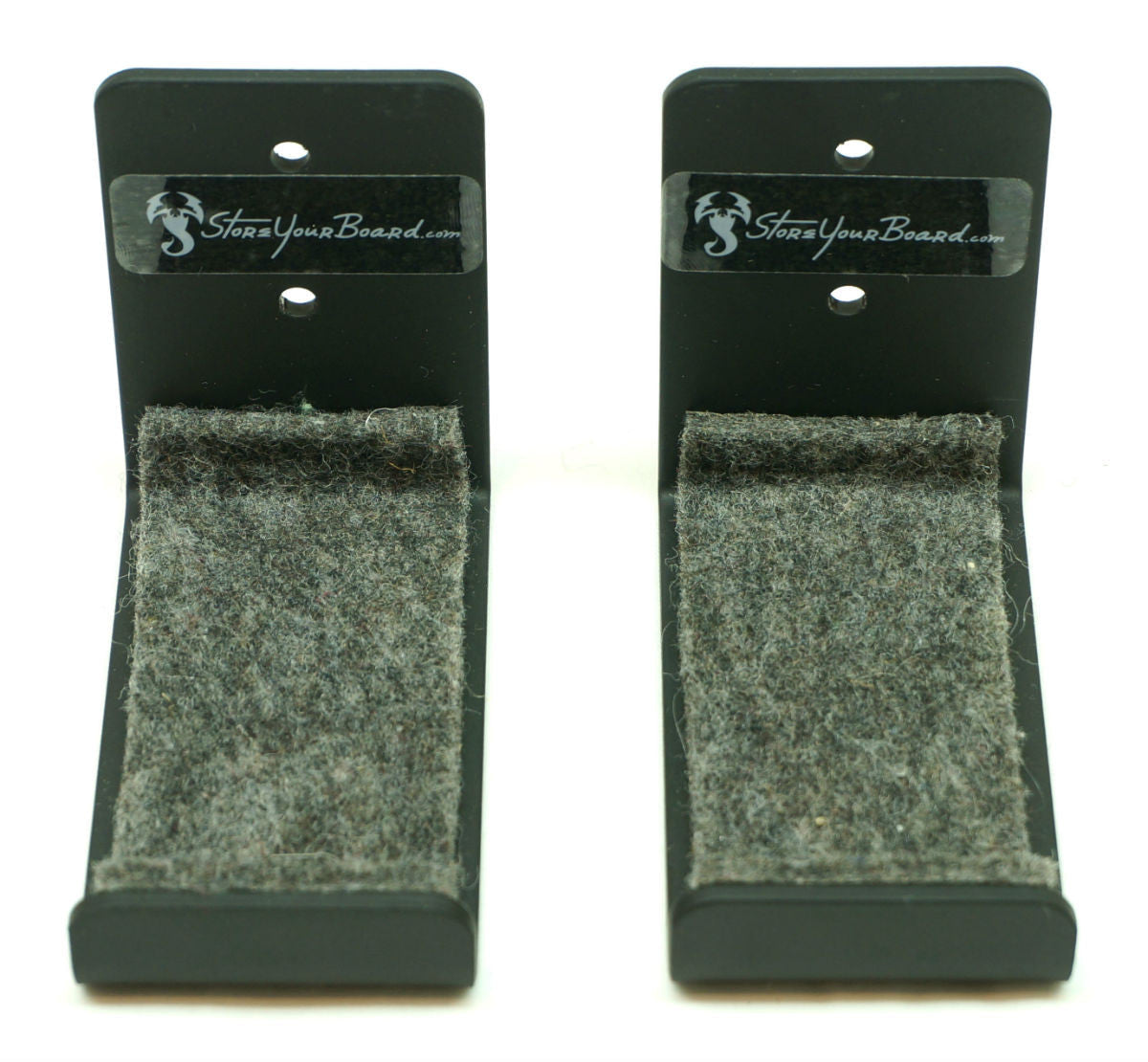 3.75" x 2" Minimalist Wall Hooks | Medium | 2-Pack | Holds 50 lbs