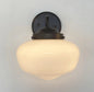 Modern Schoolhouse Sconce |8"| Wall Light