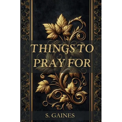 Things to Pray for - Paperback