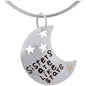 Sisters Are Like Stars Sterling & Brass Necklace