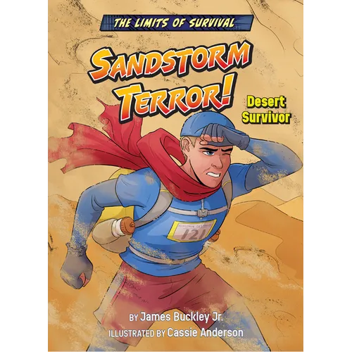 Sandstorm Terror!: Desert Survivor - Library Binding