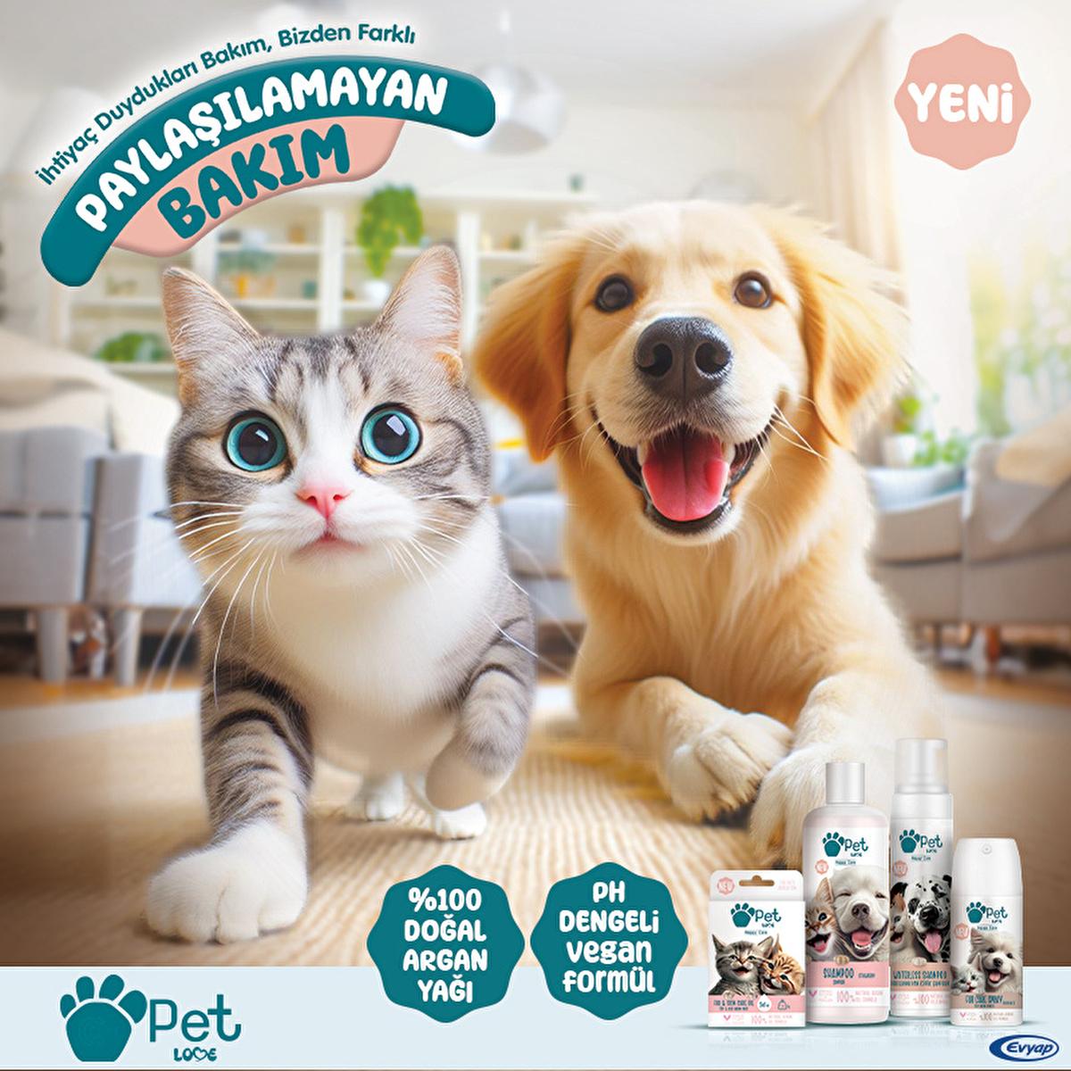 Pet Love Natural Argan Oil Pet Grooming Oil for Cats and Dogs - Nourishes Fur and Skin, Easy Grooming, 5 x 1 ml