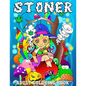 Stoner Adult Coloring Book: Princess Stoner Psychedelic Cannabis Trippy Coloring Book for Adults 122 Pages - Paperback