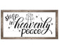 Sleep in Heavenly Peace - Canvas
