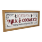 North Pole Milk & Cookie Co. Lighted Sign