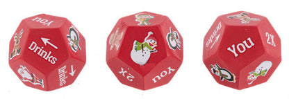 Merry Drinkmas - Drink Decider Dice Charm