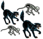 Vintage Halloween Jointed Cats