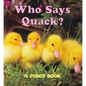Who Says Quack?: A Pudgy Board Book - Board Book
