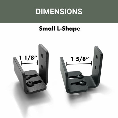 U Channel Wall Mounted Barn Door Guide