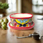 Small Talavera Flower Pot | Colorful Hand-Painted Mexican Planter