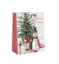 Traditional Small Gift Bag - Season's Greetings Snowman