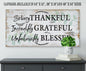 So Very Thankful - Canvas
