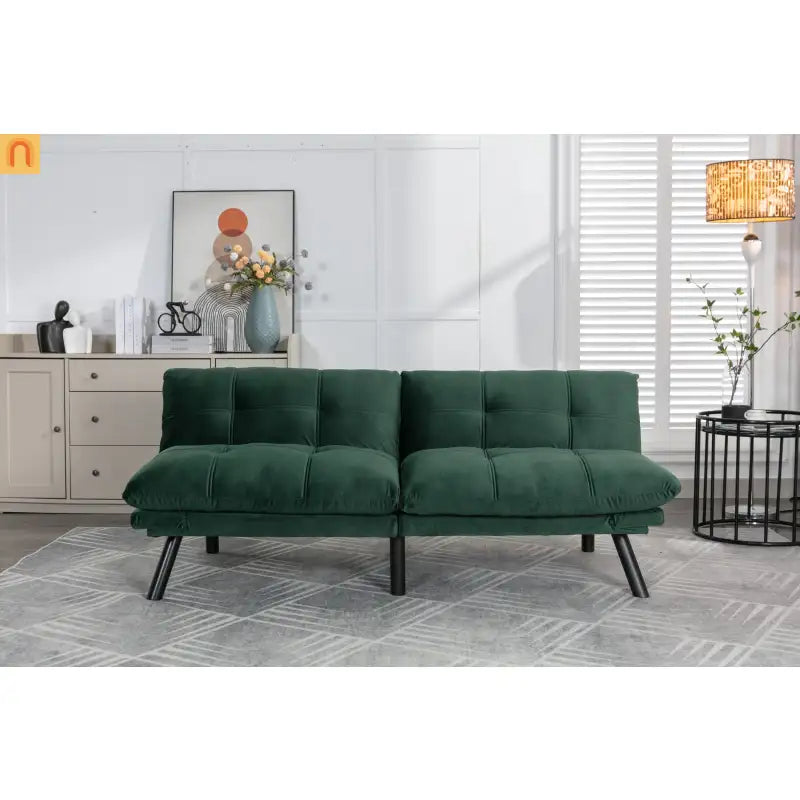 Sofa Bed Convertible Emerald Twin Adjustable Backrest 800 lb 70in