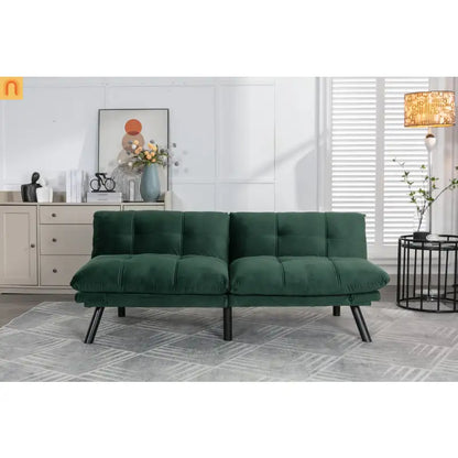 Sofa Bed Convertible Emerald Twin Adjustable Backrest 800 lb 70in
