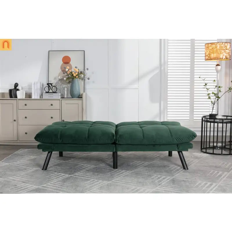 Sofa Bed Convertible Emerald Twin Adjustable Backrest 800 lb 70in