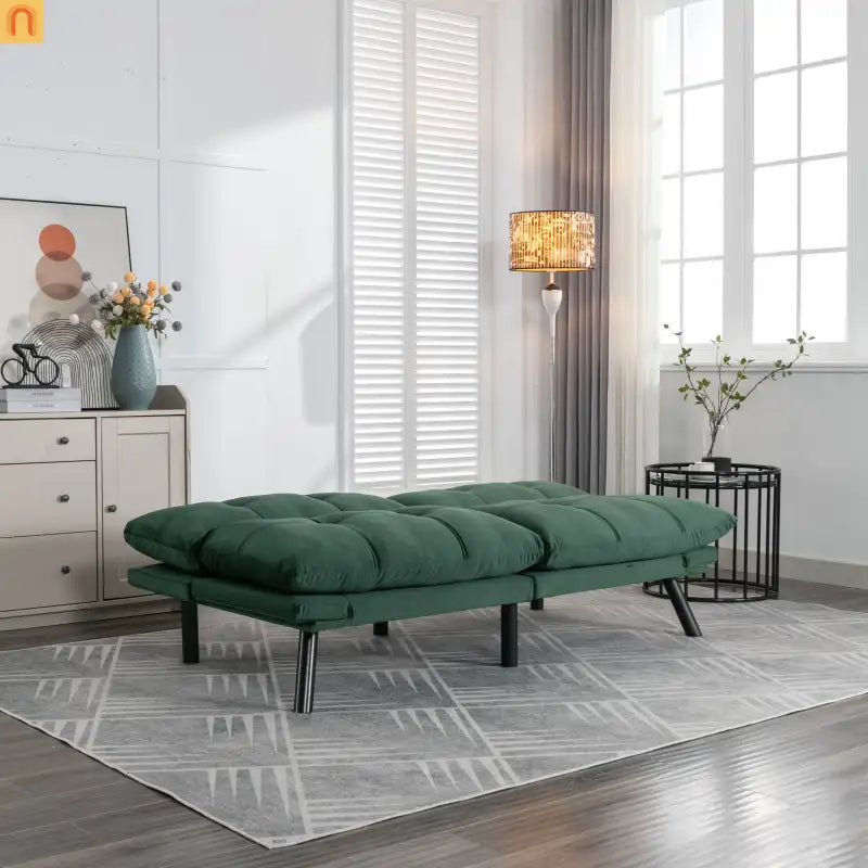 Sofa Bed Convertible Emerald Twin Adjustable Backrest 800 lb 70in
