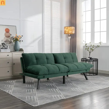 Sofa Bed Convertible Emerald Twin Adjustable Backrest 800 lb 70in