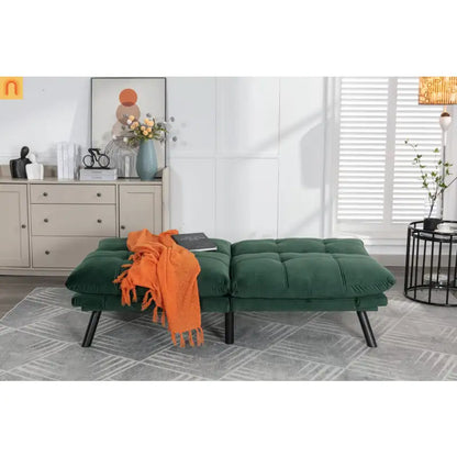 Sofa Bed Convertible Emerald Twin Adjustable Backrest 800 lb 70in
