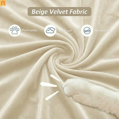 Loveseat Chesterfield Velvet Beige Tufted Gold Steel Accents