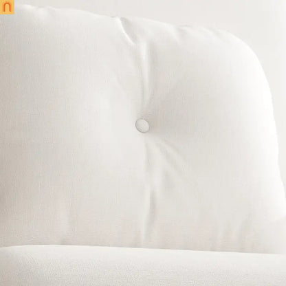 3-in-1 Convertible Sofa Bed 72" Linen White