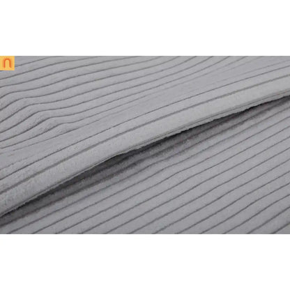 3-in-1 Convertible Sofa Bed Light Gray Polyester