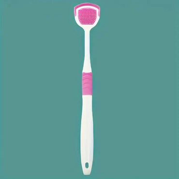 Soft Silicone Tongue Scraper Cleaning Toothbrush