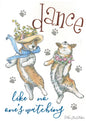 Dancing Corgis Birthday Card  - Birthday Card