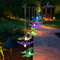 Solar LED Butterfly Wind Chimes
