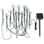 Solar Mushroom Lights Outdoor Decoration 10 LED Light Stake