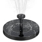 Solar Powered Fountain Pump Floating Bird Bath Pond